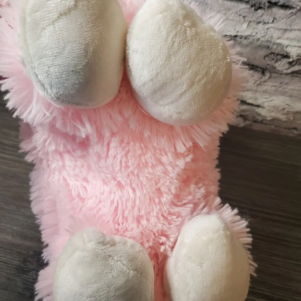 MTY International Valentine Pink Llama Plush Stuffed Animal 2020 19.5